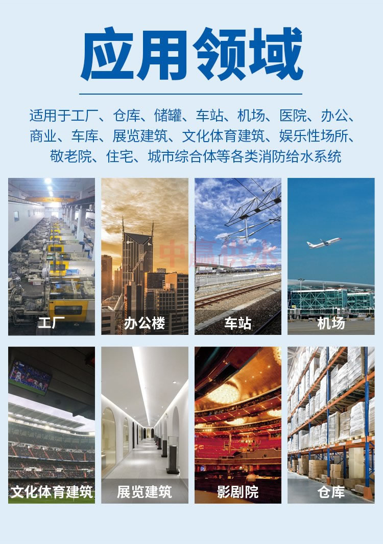 焊接式不鏽鋼水箱應用範圍