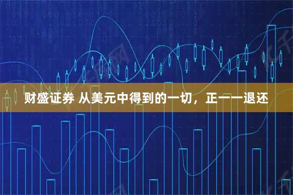 财盛证券 从美元中得到的一切，正一一退还